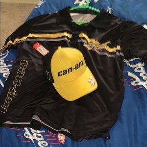 Can-Am shirt and hat  💥💥💥 combo...